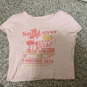 Billabong Pink Sun Lover Kids T-Shirt